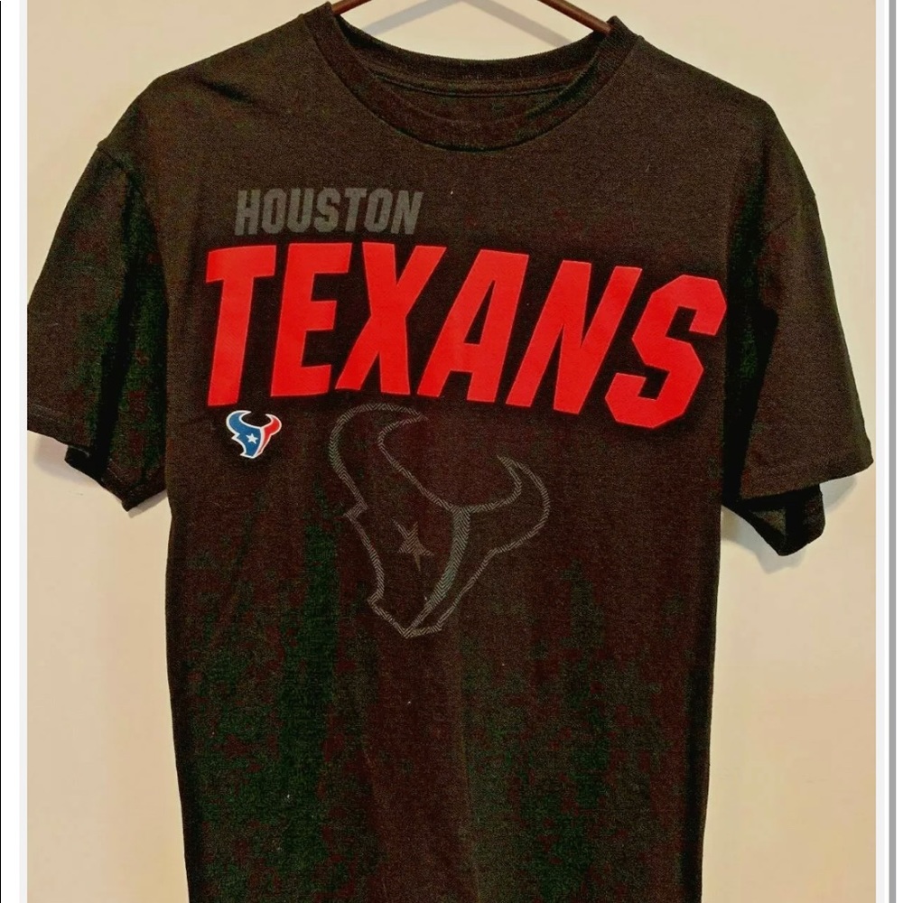 Houston Texans TEAM NFL Black t-shirt MEDIUM Adult